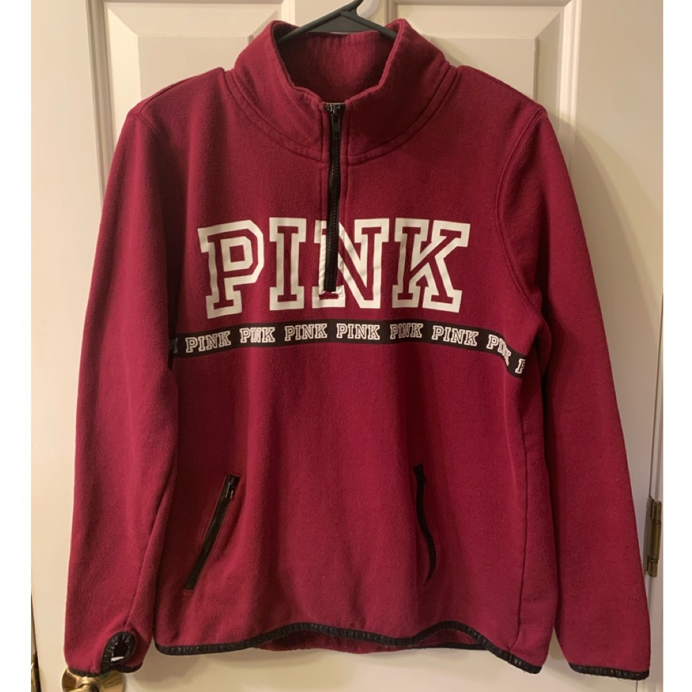 Victoria Secret PINK Quarter Zip Sweatshirt